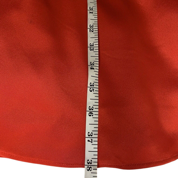 Parker Silk Dress Size Medium Sarah Red Fit & Flare Coquette Party Date Night - Picture 12 of 12